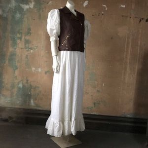 Ashley by Twenty Six Leather Vest Steampunk LARP